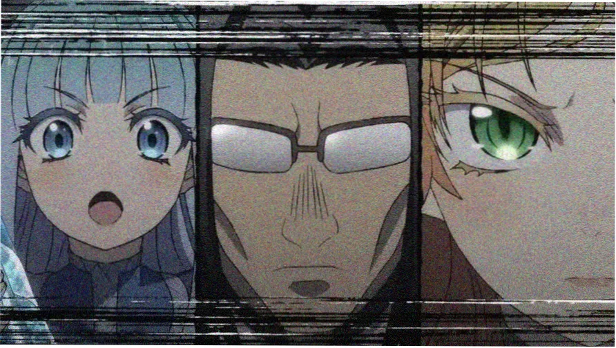 勇者是女孩漫画 副视觉 光刃与结界场景